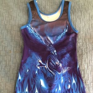 KO sports gear Phoenix wrestling singlet youth M